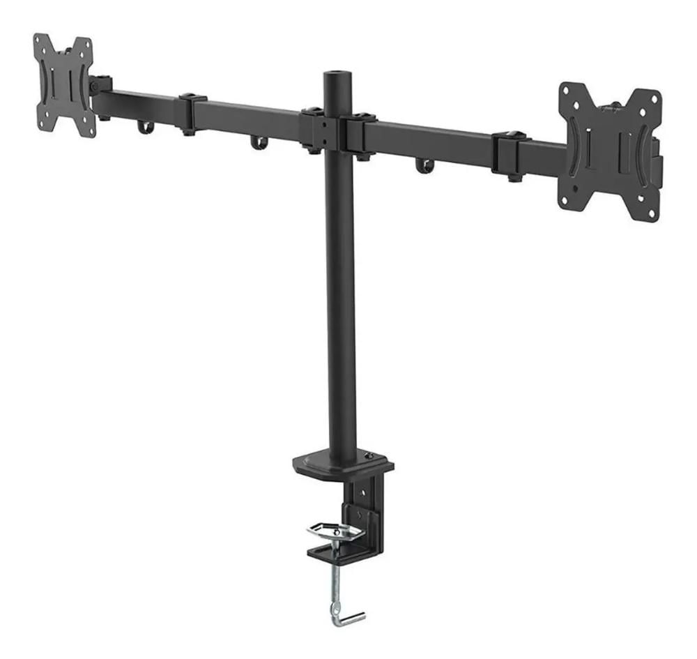 Suporte Bi-Articulado de Mesa para 2 Monitores de 13 a 32 Polegadas AR-204