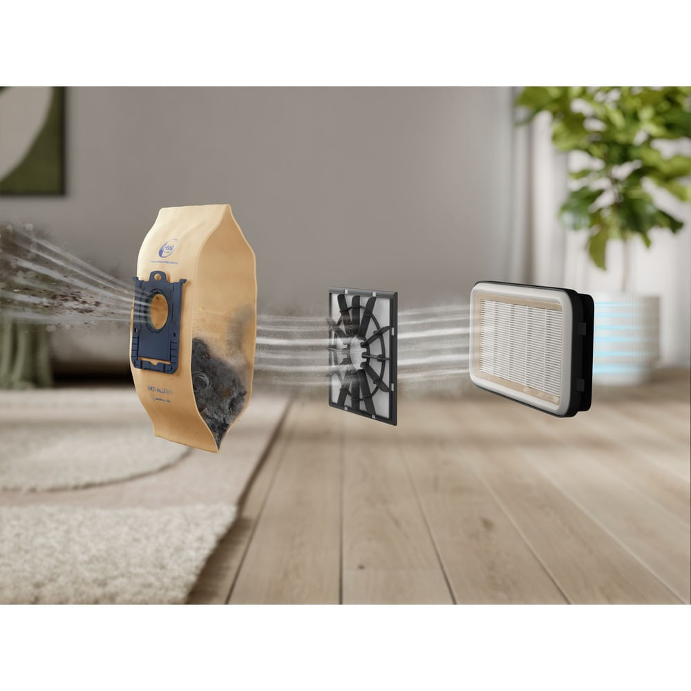 Aspirador de pó com saco 1800W Electrolux Experience com Filtro Hepa (EQP40) 127V