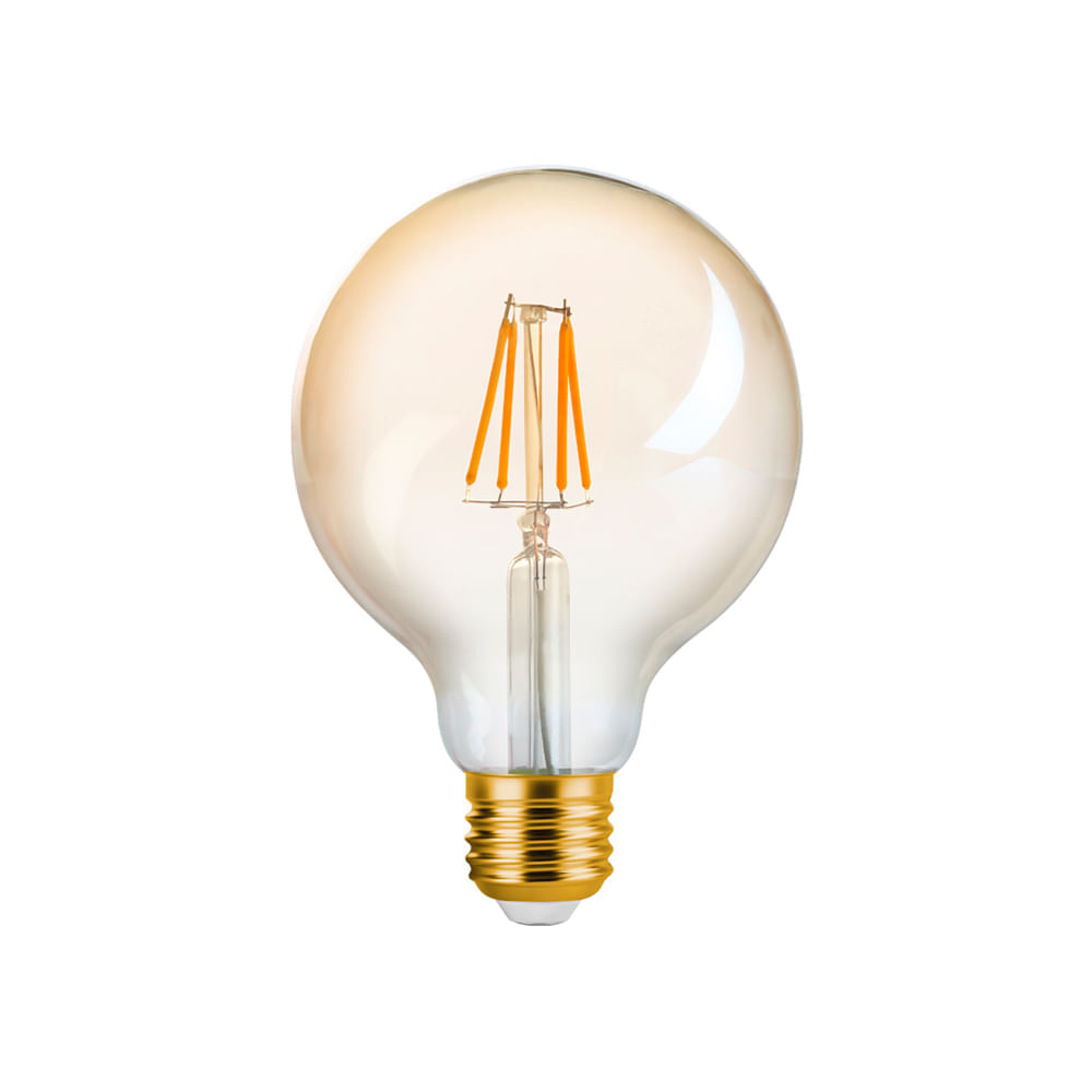 Lâmpada Led Save Energy Filamento G95 Vintage IP65 4W E27 Bivolt