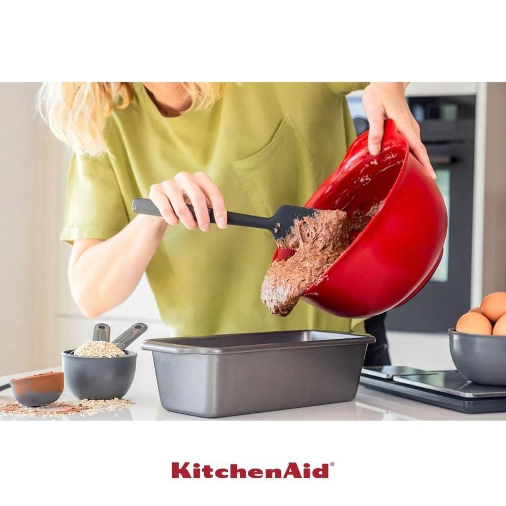 Conjunto 2 Espátulas Confeitaria Cozinha Cinza Kitchenaid