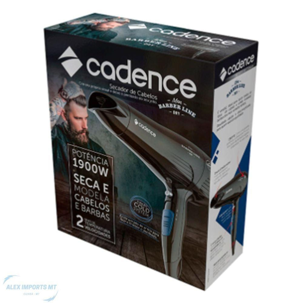 Secador De Cabelo Cadence Barber Line Sec520 1.900W Potencia 220