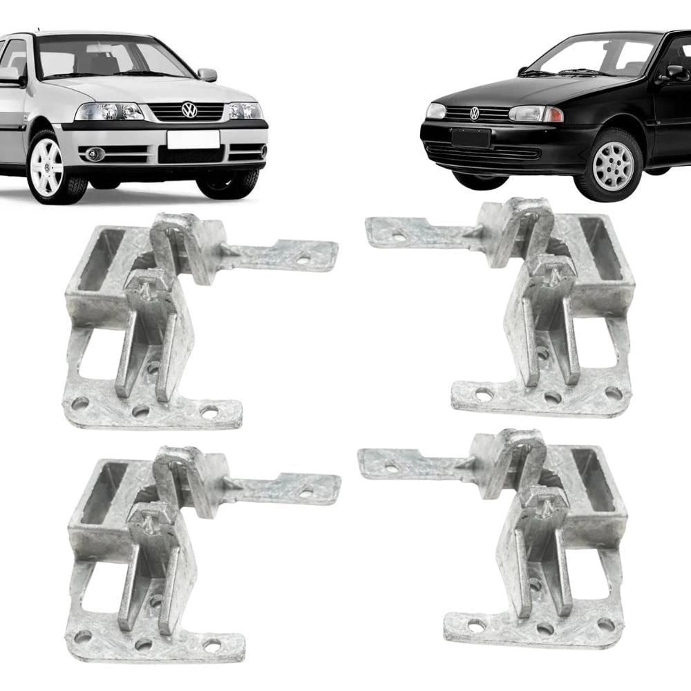 Kit 4 Suporte Maçaneta Interna Gol G3 1999 2000 2001 Ferro - Un / 4 [f103]