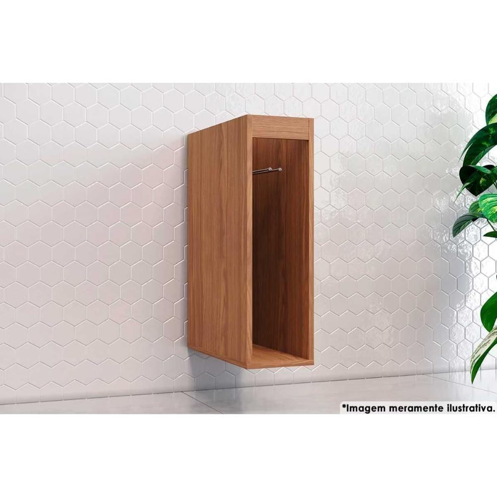 Balcão de Cozinha Modulado Requinte Porta Toalha s/Tampo 20cm Nature - Henn