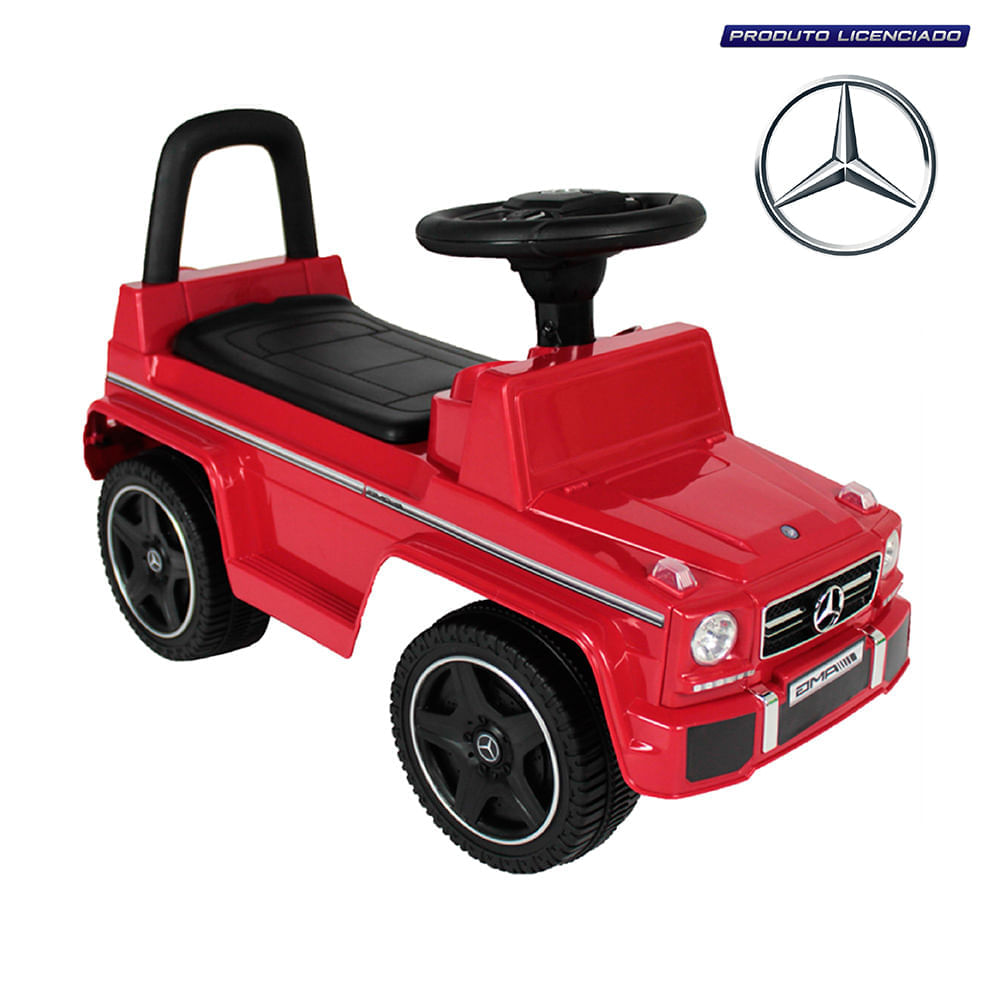 Carrinho Andador Mercedes-Benz Vermelho Bel