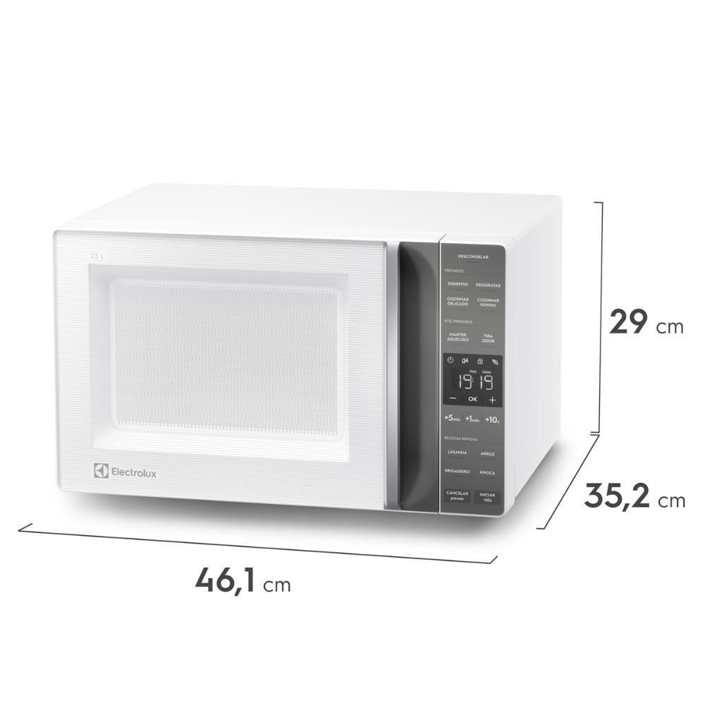 Micro-ondas Electrolux Efficient 23 Litros Branco Me23b 127v