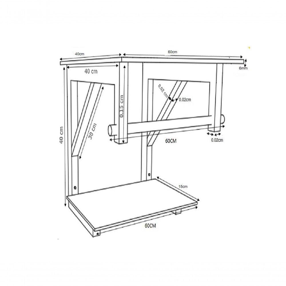 Conjunto Gabinete Vidro Banheiro 60cm Com Espelho Orgânico Moderno Cor:cuba Azul