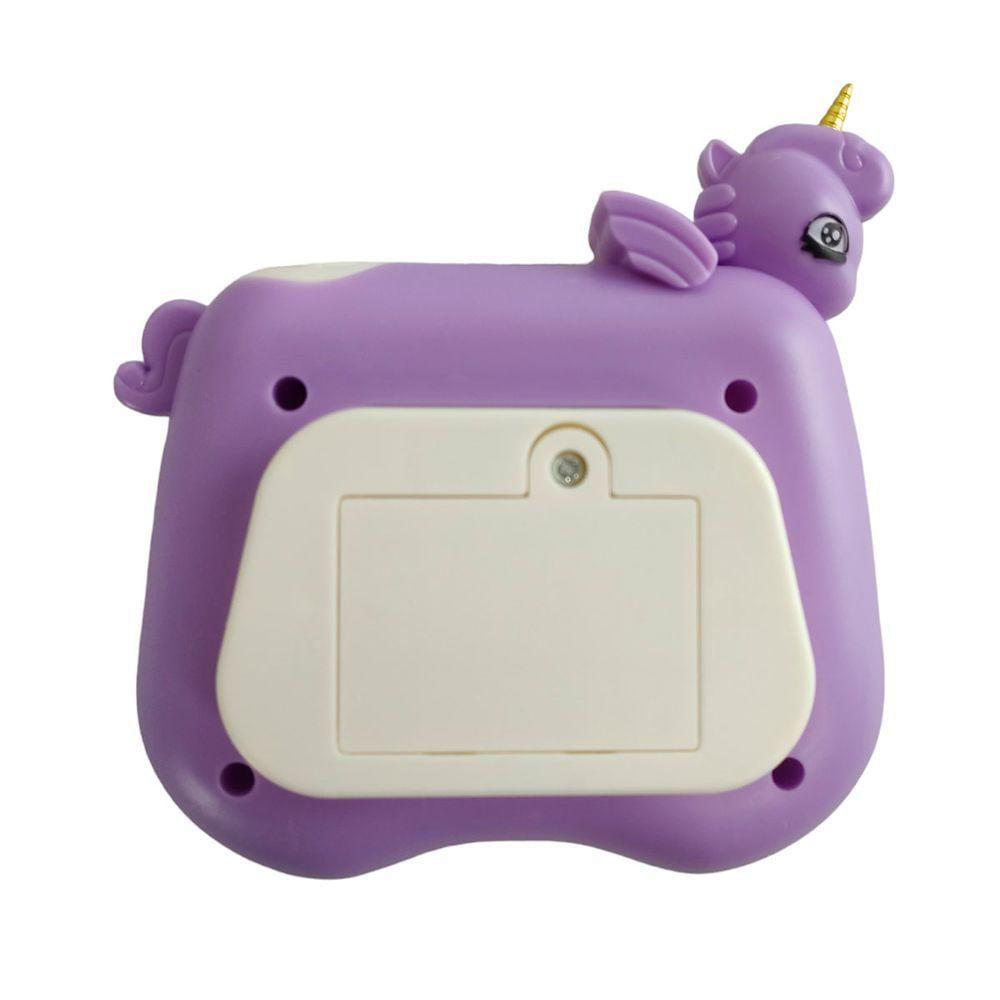 Pop It Unicornio Interativo 4 Modos Som Luzes Musica Portatil Sensorial Anti Estresse Relaxa Toys