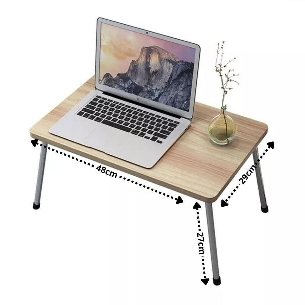 Mesa Notebook Suporte Dobravel Multiuso Bandeja Home Office Cama Sofa Portatil