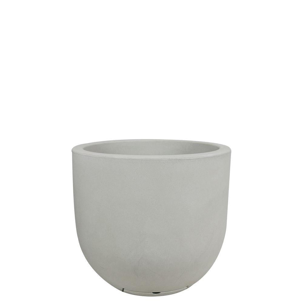 Vaso Decô Baixo 40 X 35 Cm Cor 17 - Antique Branco