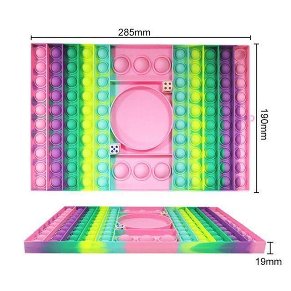 Tabuleiro Em Formato De Pop It Alívio Do Estresse Sensorial