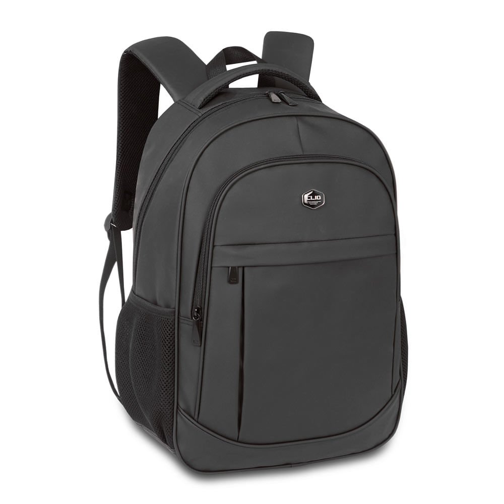 Mochila Notebook Preta Texturizada 17,5" ML24644 Clio