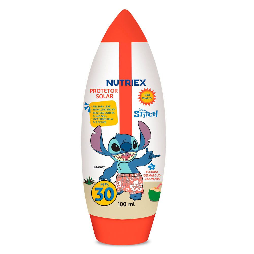 Protetor Stitch Nutriex Infantil Stitch Fps30 100Ml.