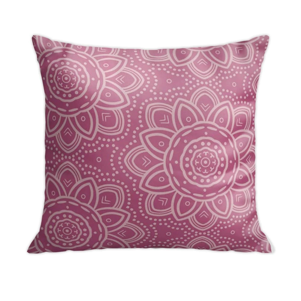 Almofada Le Mandala Flor/Paisley 45x45cm Cetim Estampas Diversas - Item Sortido