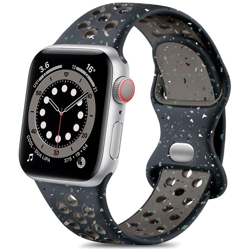 Lerobo Pulseira Esportiva Silicone P- Apple Watch 38-49mm (midnight Sky Flame)