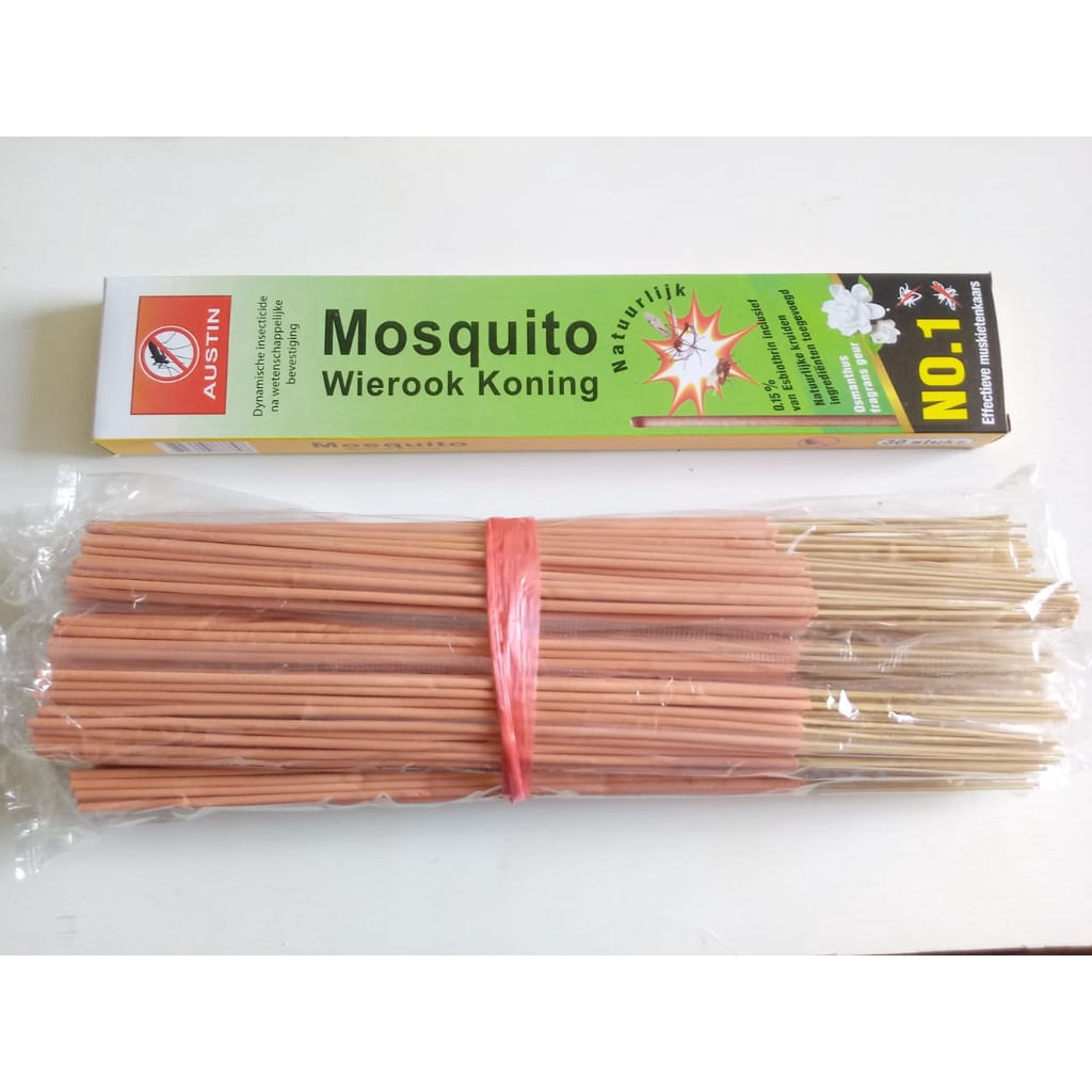 Repelente Natural Incenso Ervas Com 30 Varetas