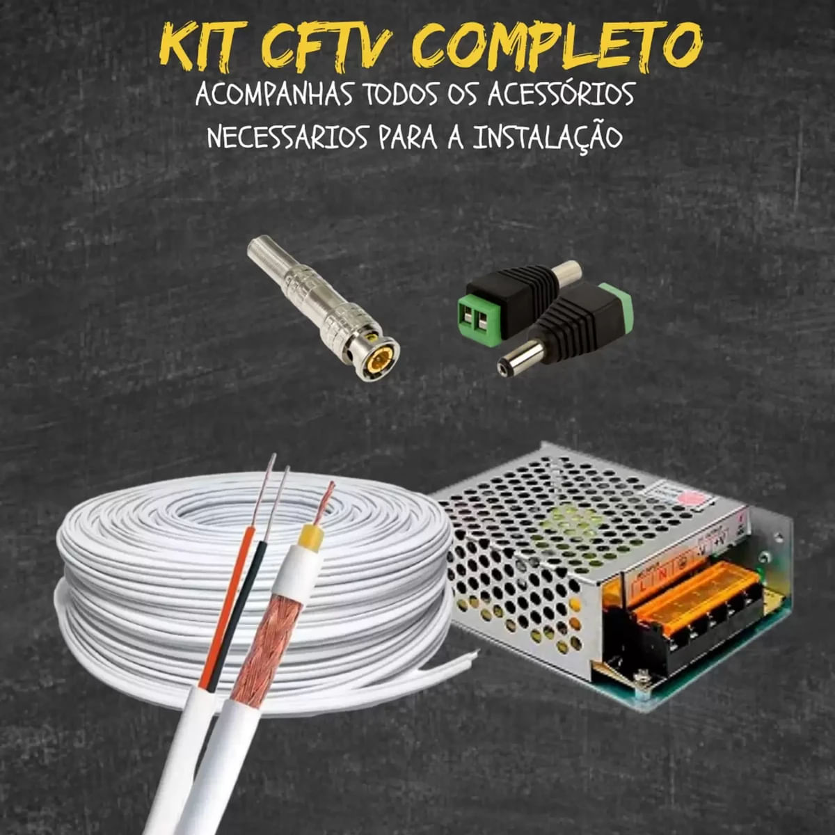 Kit 2 Câmeras Intelbras 1120b Full Color, Dvr 4ch Mhdx 1004c Sem Hd