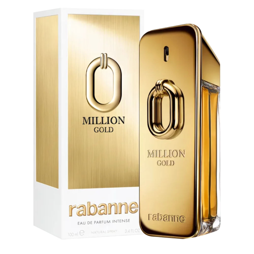 Perfume Million Gold Intense Rabanne Eau de Parfum Masculino 100ml