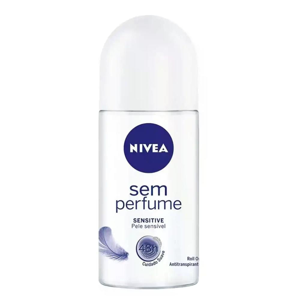 Desodorante Roll-On Sensitive S/Perfume Nívea 50Ml