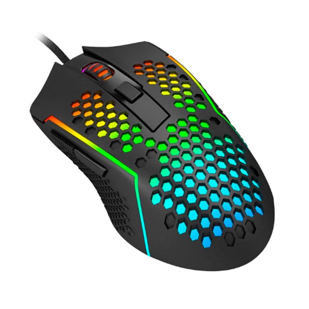 Mouse gamer REAPING RGB 12400DPI Preto M987-K Redragon