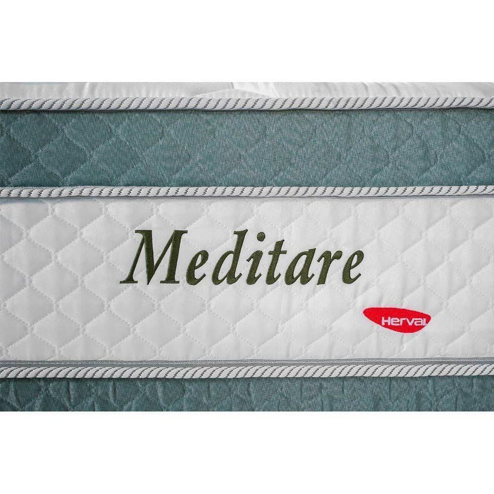 Colchão Solteirão Molas Ensacadas MasterPocket Meditare Euro Pillow (96x203x29) - Herval