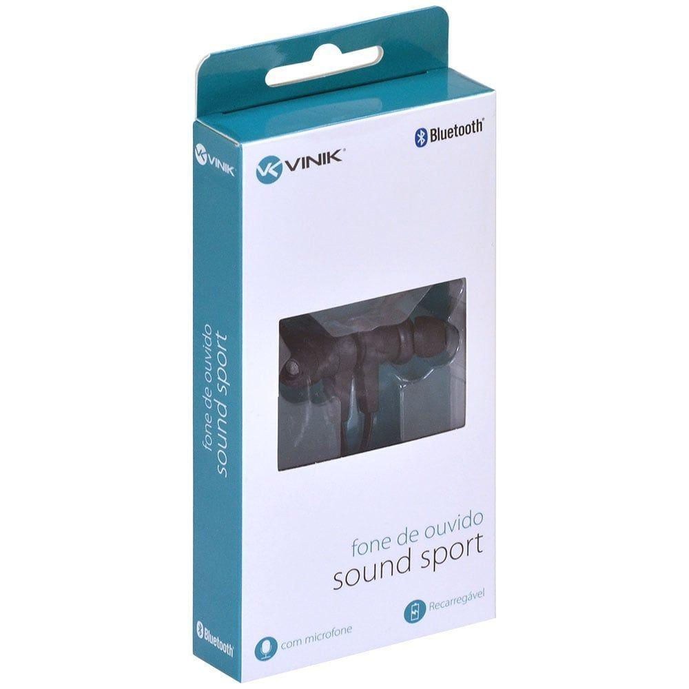 Fone De Ouvido Sound Sport Bluetooth Com Microfone