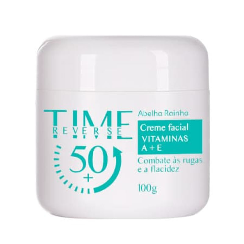 Time Reverse - Creme Face Rejuvenescedor 50 Anos 100G Fps 3083