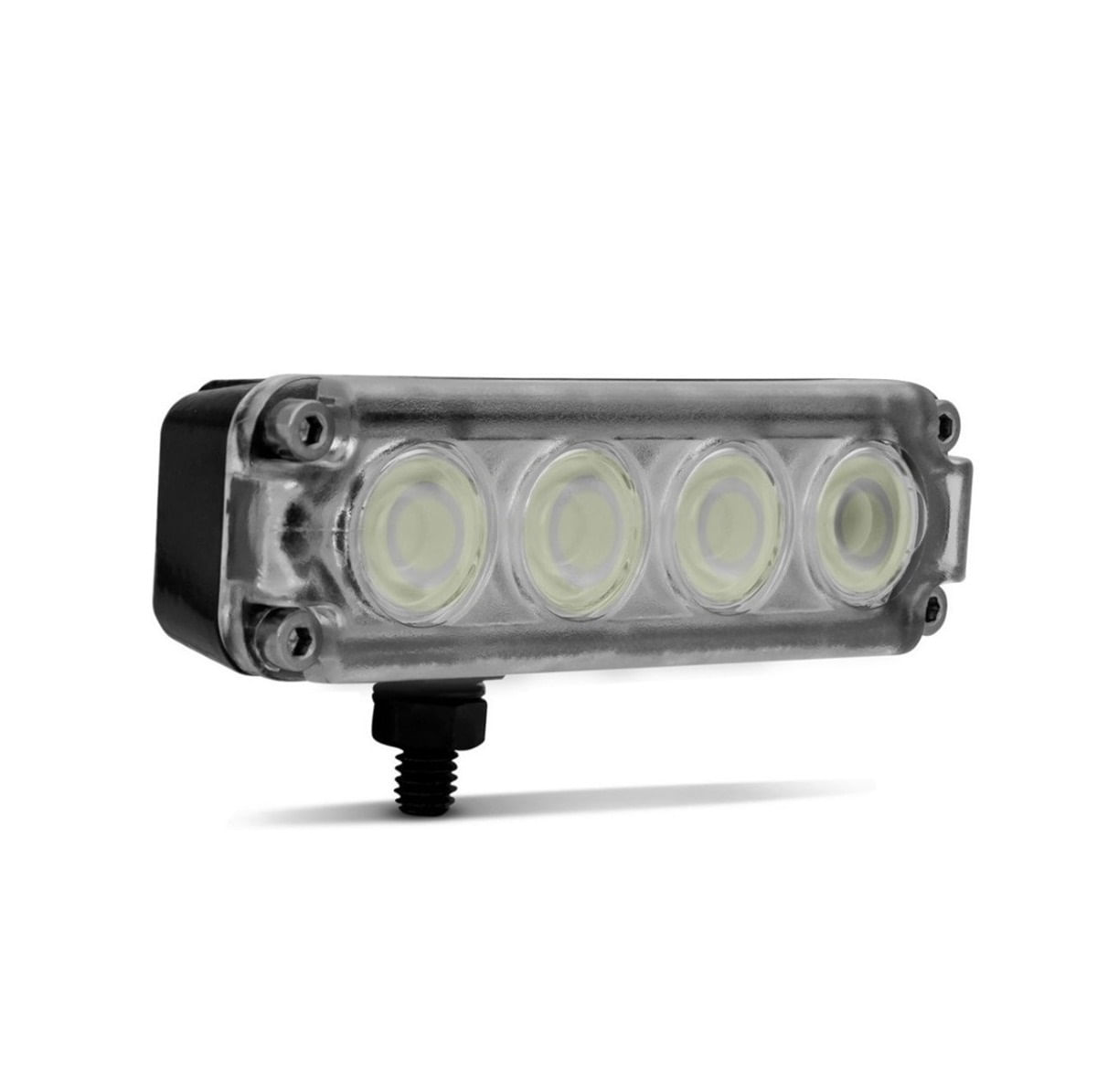 Farol Slim Strobo Estrobo Safetycar Luz Milha Power Led Vermelho Unitário (Peça)