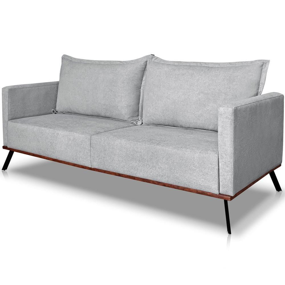 Sofa Aya 2 Lugares Para Sala De Estar 160cm Boucle 3302 Ezz 3302