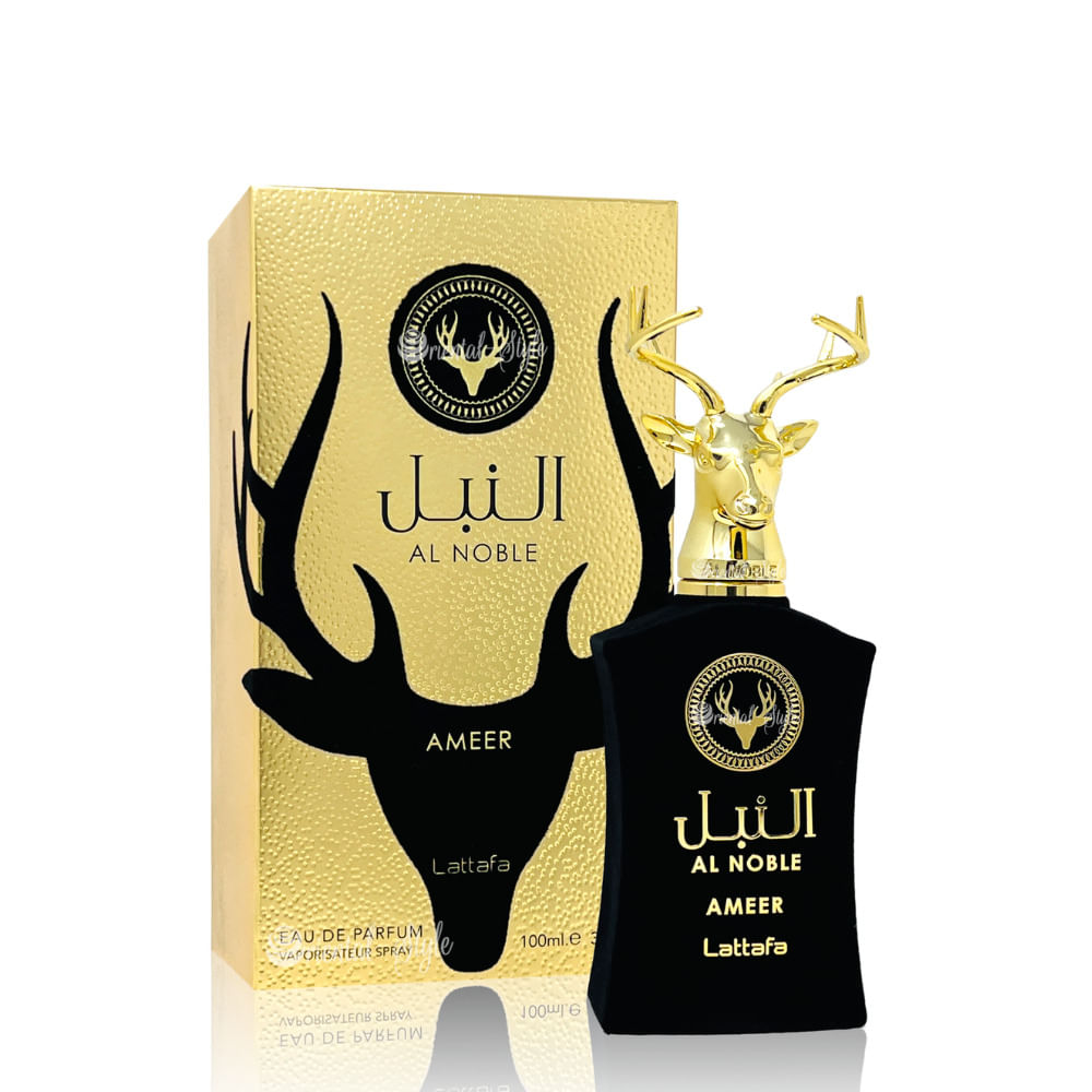 Ameer Al Noble Lattafa Eau de Parfum Unissex 100ml Árabe