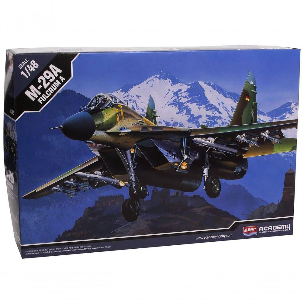 Academy Kit de Modelagem 1-48 Mig-29a Fulcrum A Detalhado