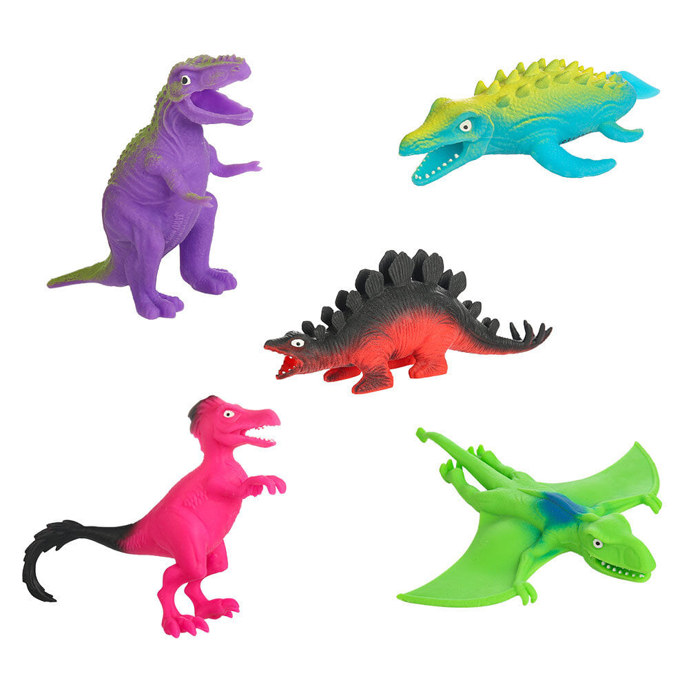 Brinquedo Dinossauro Divertido Sortido - Dm Toys 6664