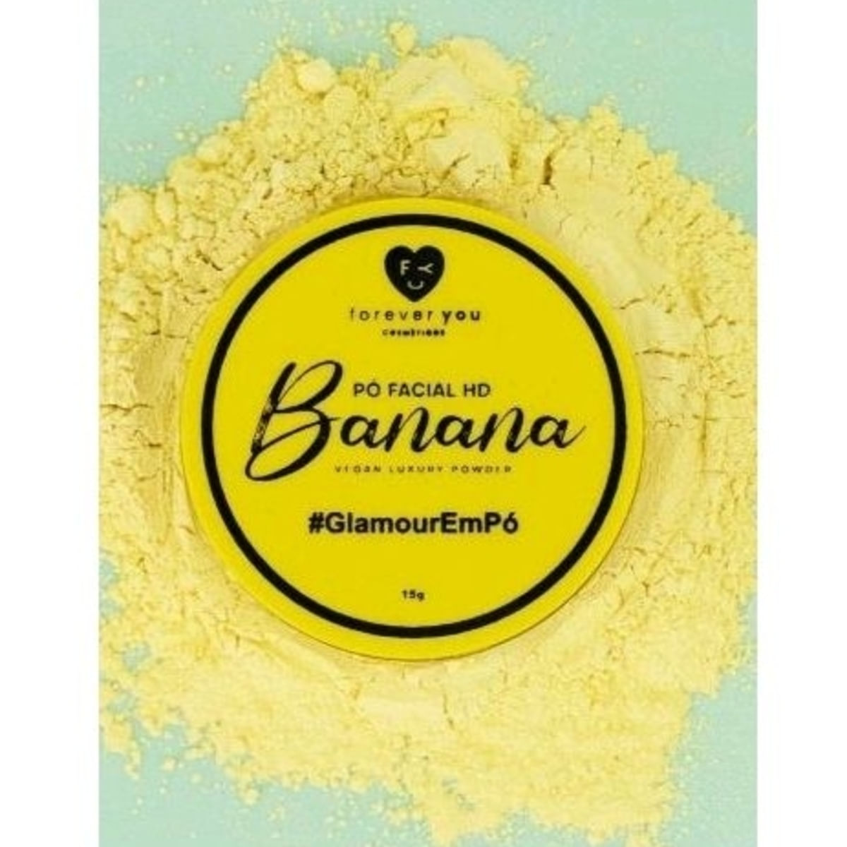 Pó Banana Facial HD Vegano Forever You 15g