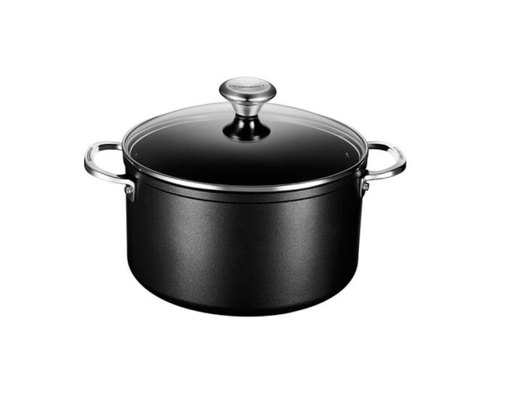 STOCK POT LE CREUSET 24CM TOUGHENED NON-STICK ÚNICO