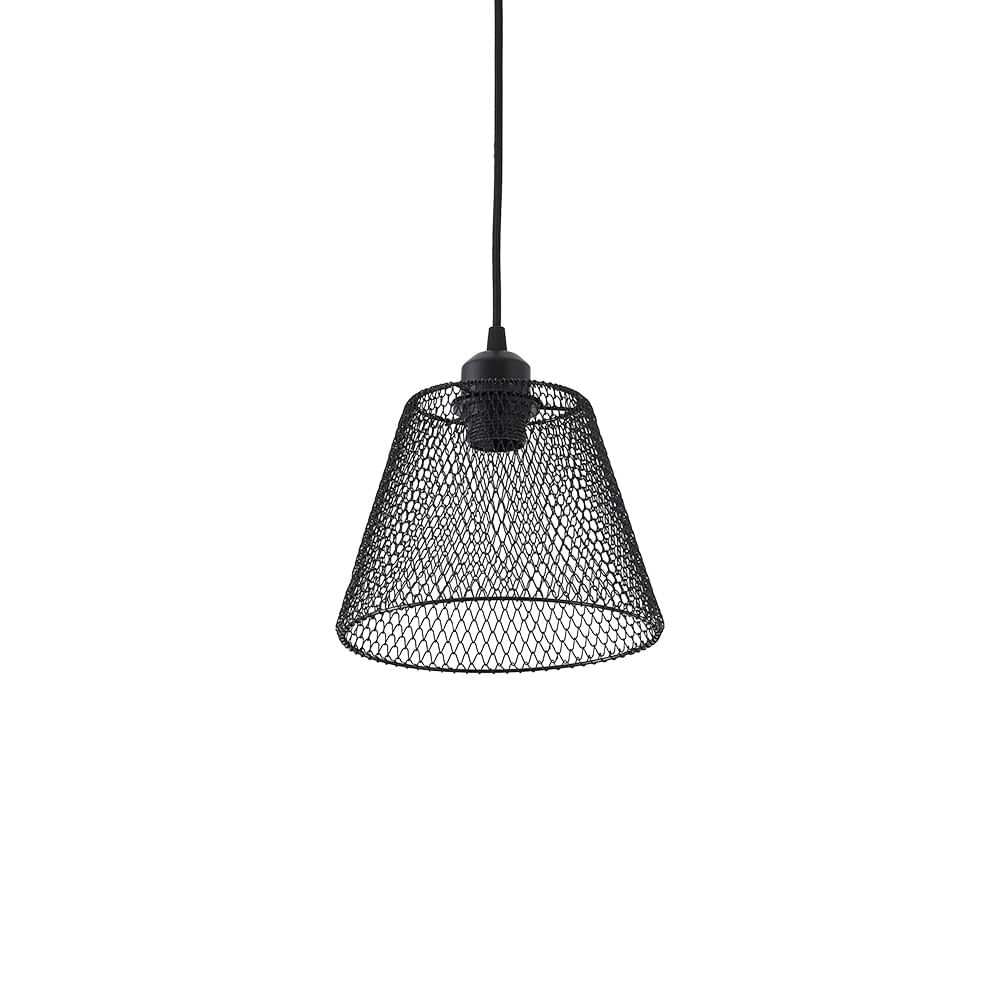 Lustre Pendente Nordecor Teol 2602 Preto E27 Bivolt