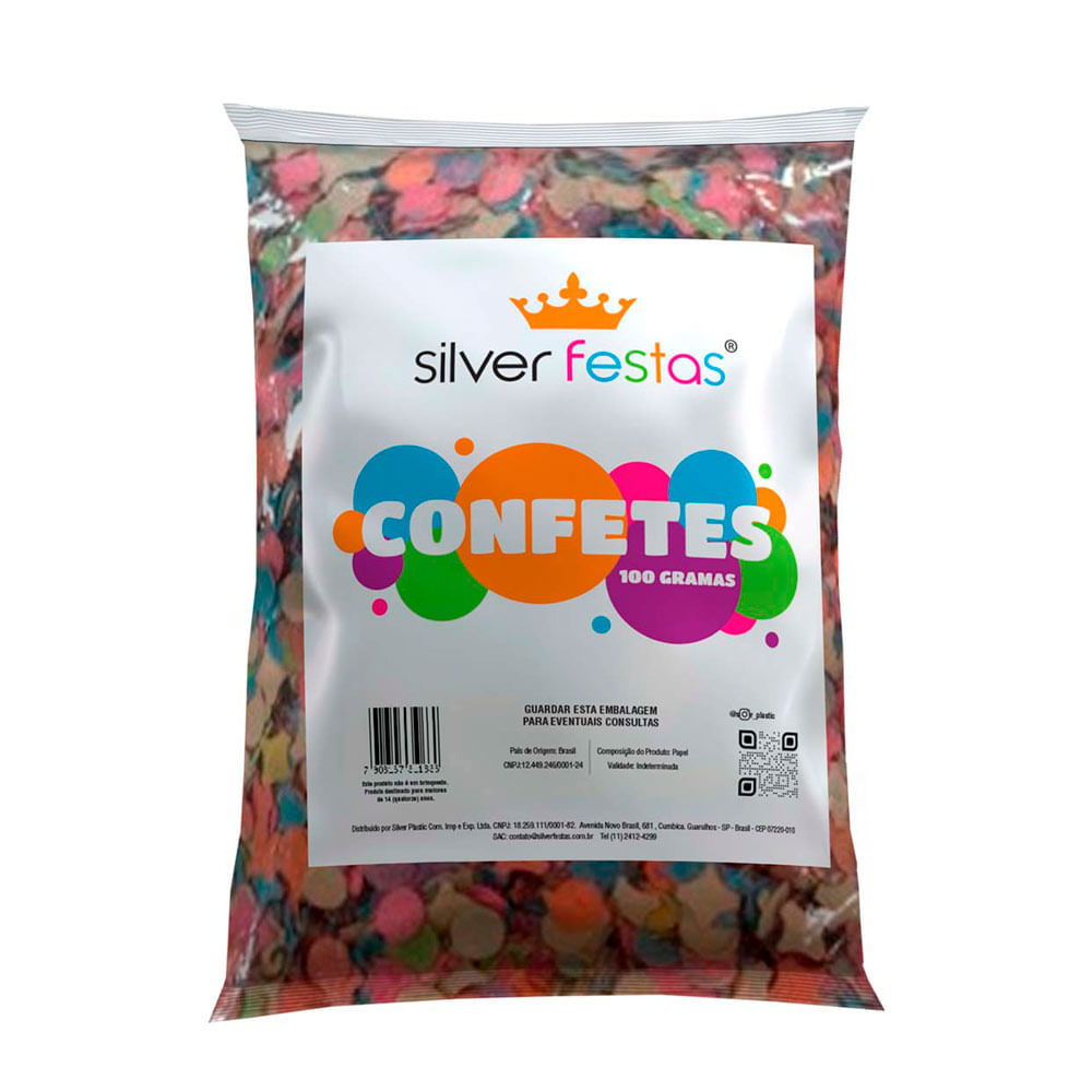 Confete Carnaval 100gr