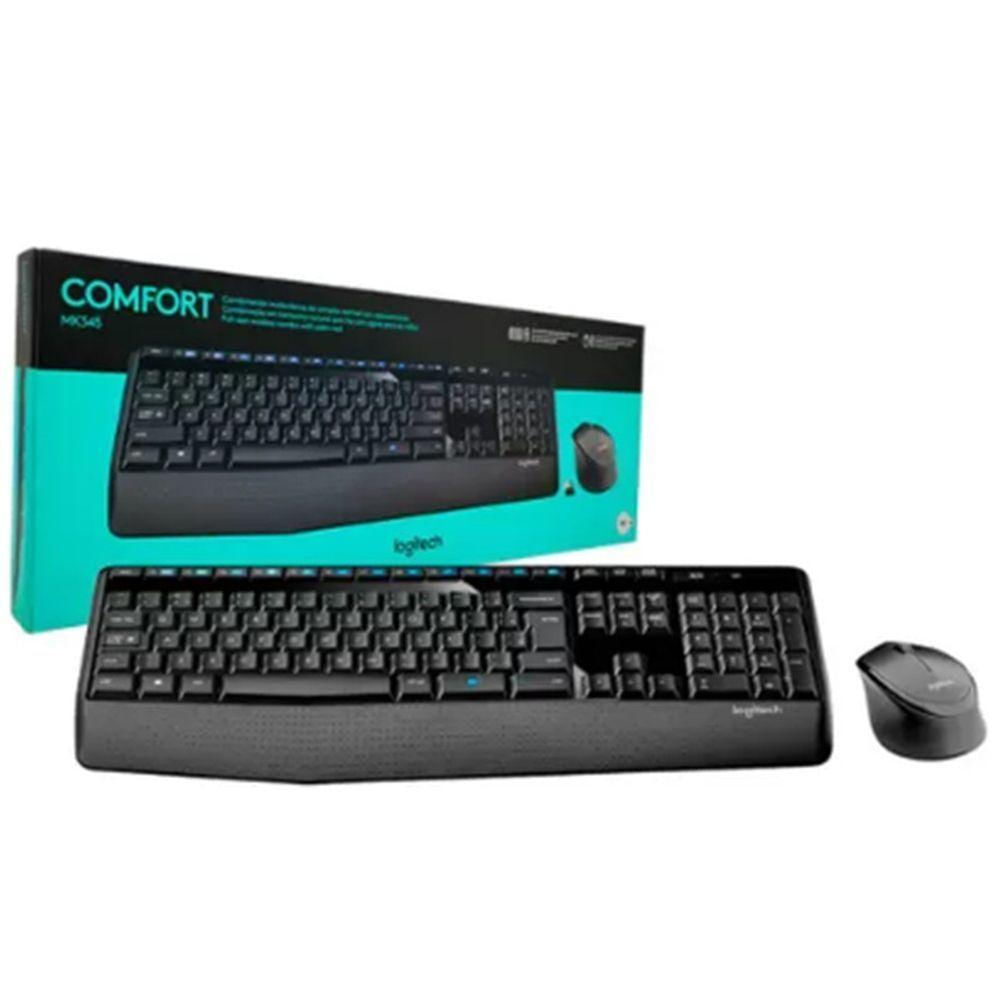 Kit Teclado E Mouse Sem Fio Logitech Comfort Tecrado