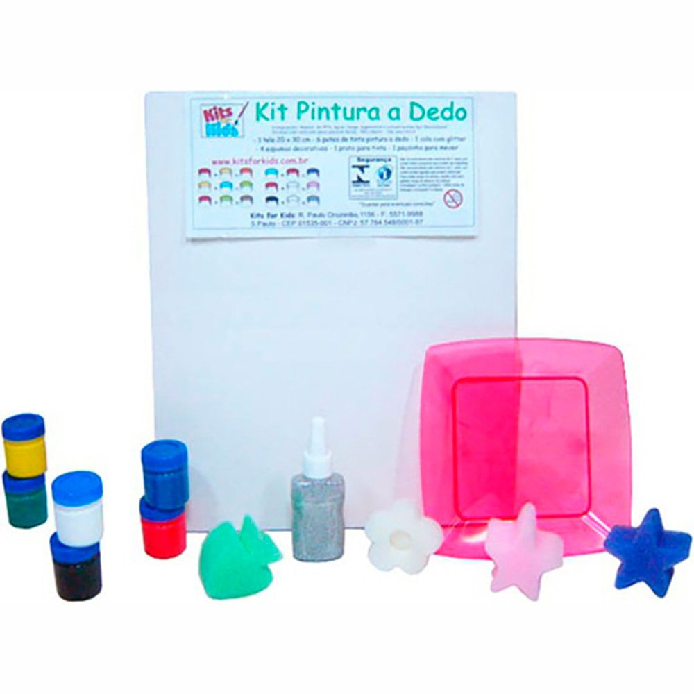 Kit Pintura a Dedo - Kits for Kids