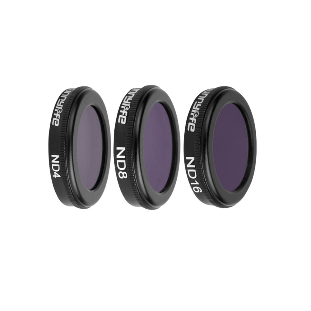 Filtro ND4 ND8 e ND16 para Drone DJI Mavic 2 Zoom - Sunnylife