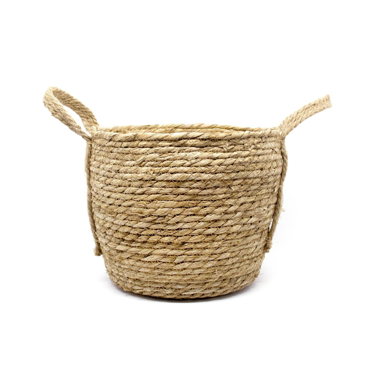 Cesto de Fibra Natural Seagrass 24,5x31x33 cm - D'Rossi