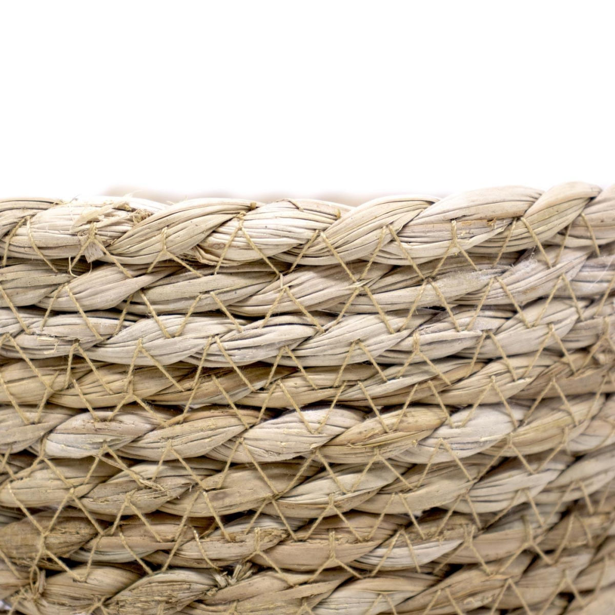 Cesto de Fibra Natural Seagrass 24,5x31x33 cm - D'Rossi