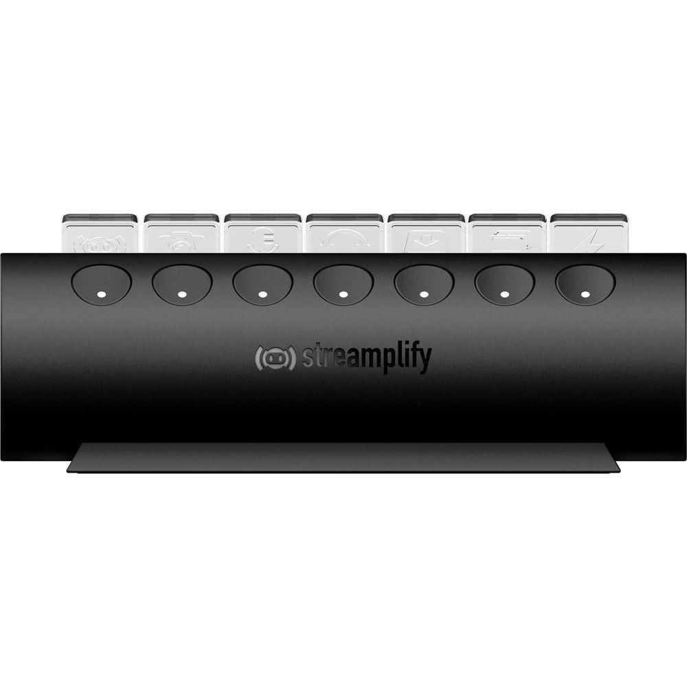 Hub Usb 7 Portas 3.0 Streamplify Ctrl 7 Preto Rgb