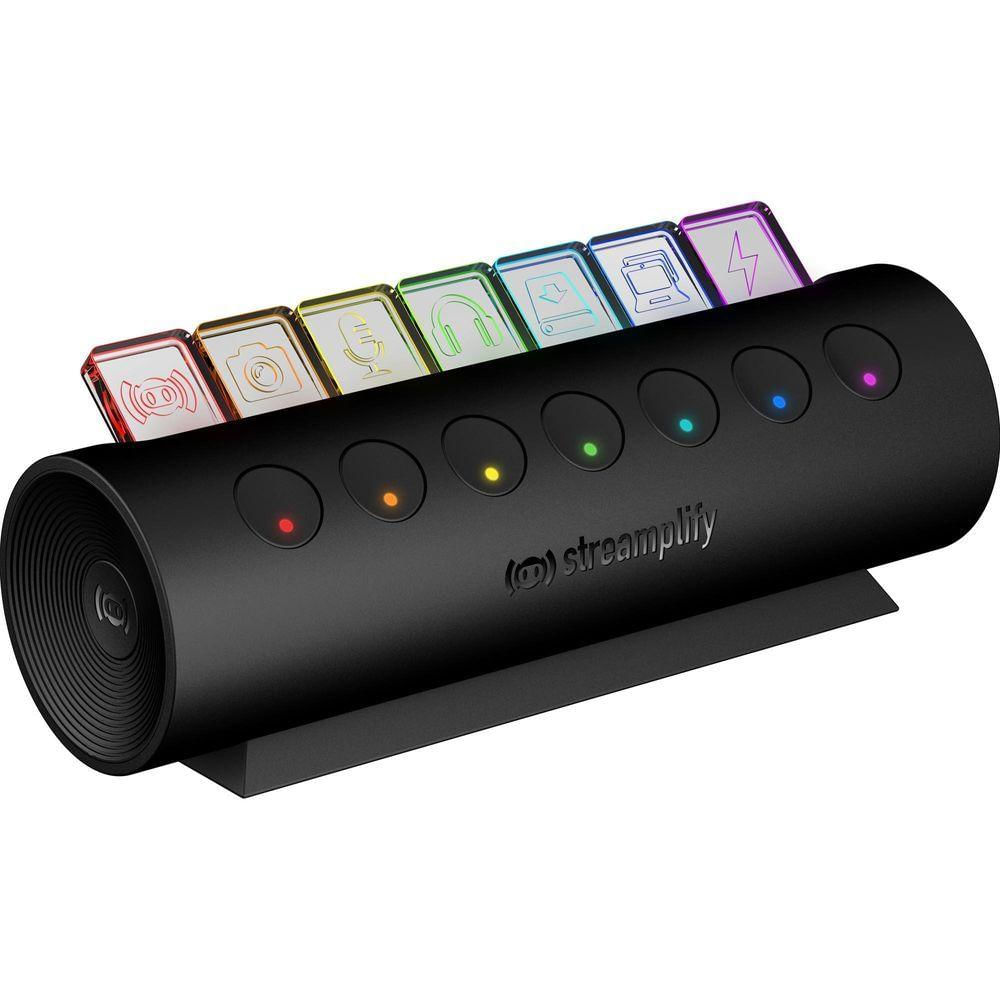 Hub Usb 7 Portas 3.0 Streamplify Ctrl 7 Preto Rgb