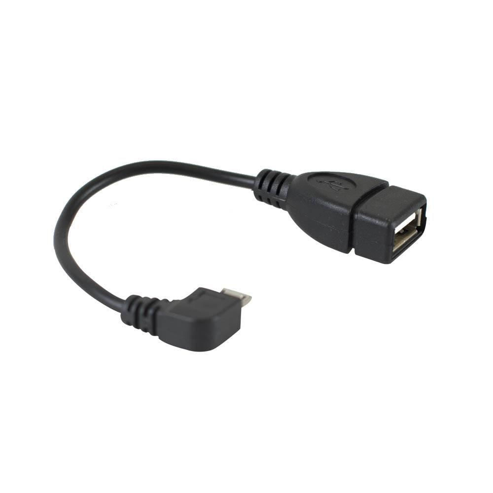 Cabo Otg Evus C-076 Micro Usb X Usb 2.0 15cm