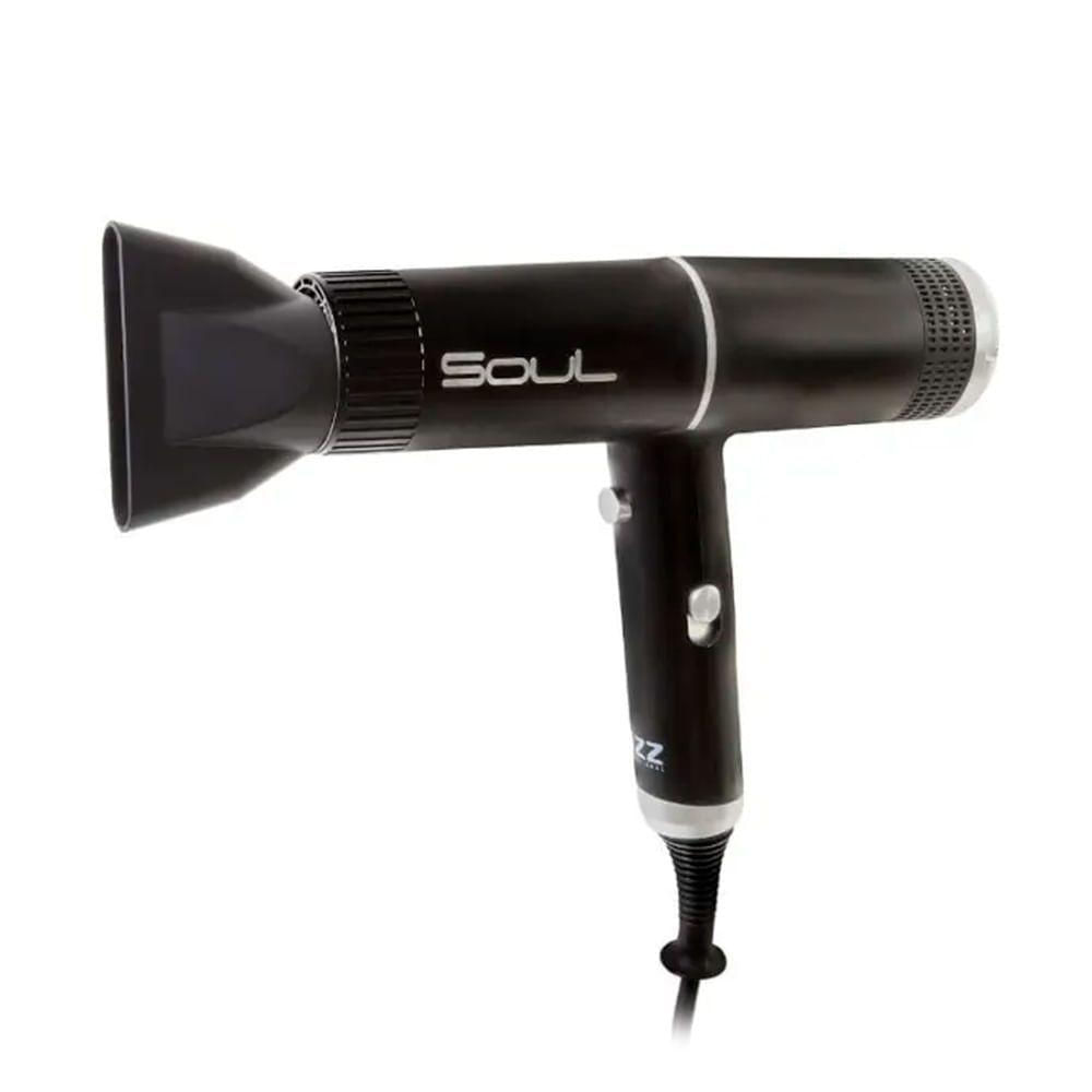 Lizz Secador Professional Soul Preto 1600W Secador De Cabelo 220V