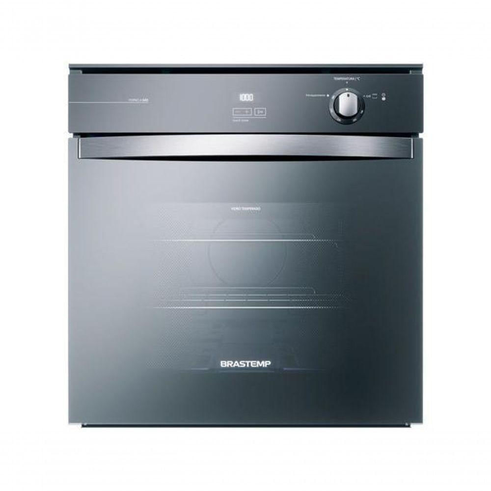 Forno Embutir Gás Brastemp 78l Inox Espelhado Boa84ar 220v