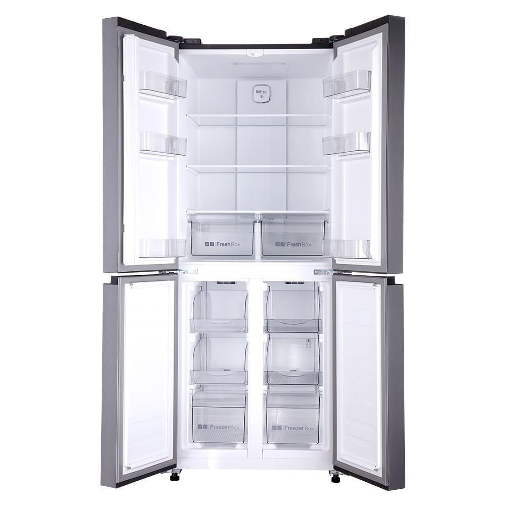 Geladeira Refrigerador HQ Frost Free Multidoor 426 Litros Prata HQ-426MDFF 110V