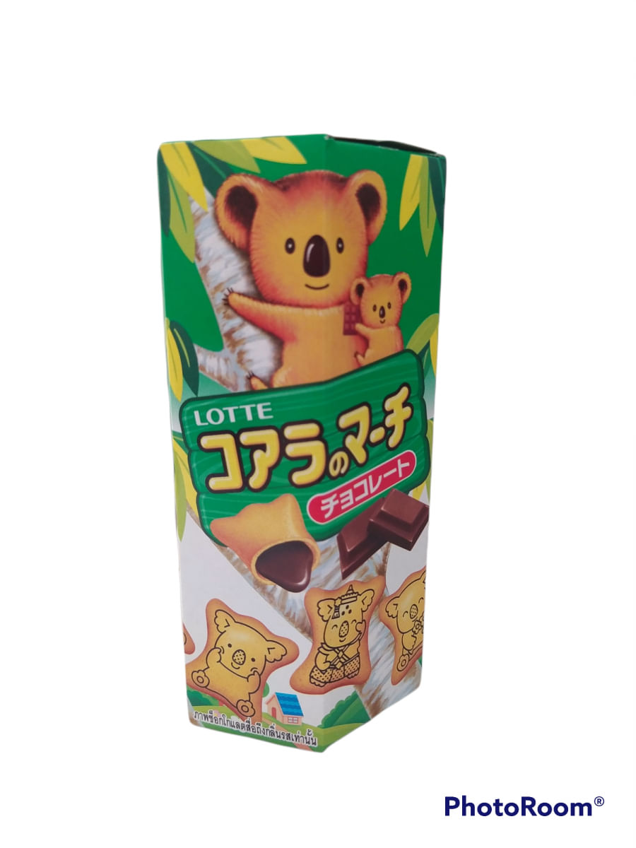 Biscoito Koala Com Recheio De Chocolate Importado Japonês