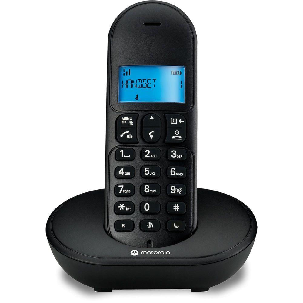 Telefone Sem Fio Motorola Mt150 Dect Preto