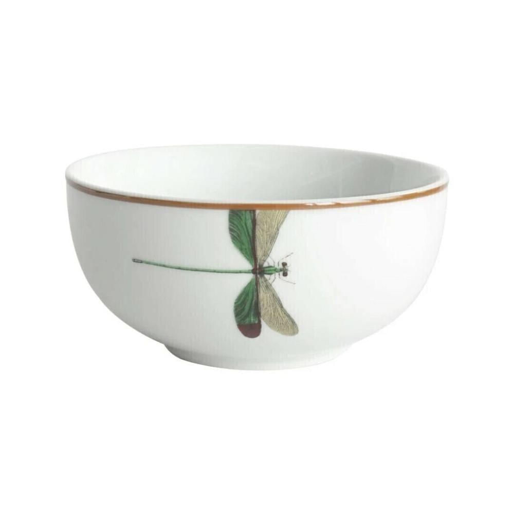 Porcelana Bowl Libélula Sobremesas Doce Café Da Manhã 250ml