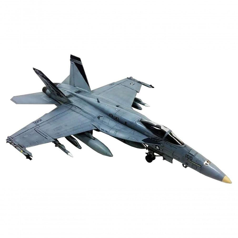 Academy 1-72 F-a-18 Usn Vf-143 Pukin Dogs - Kit de Montagem Para Avião